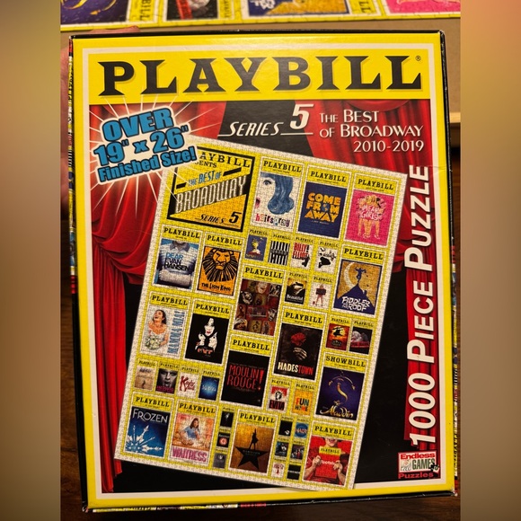 Playbill Presents 1000pc Puzzle - Picture 2 of 6
